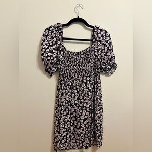 Floral Puff Sleeve Dress